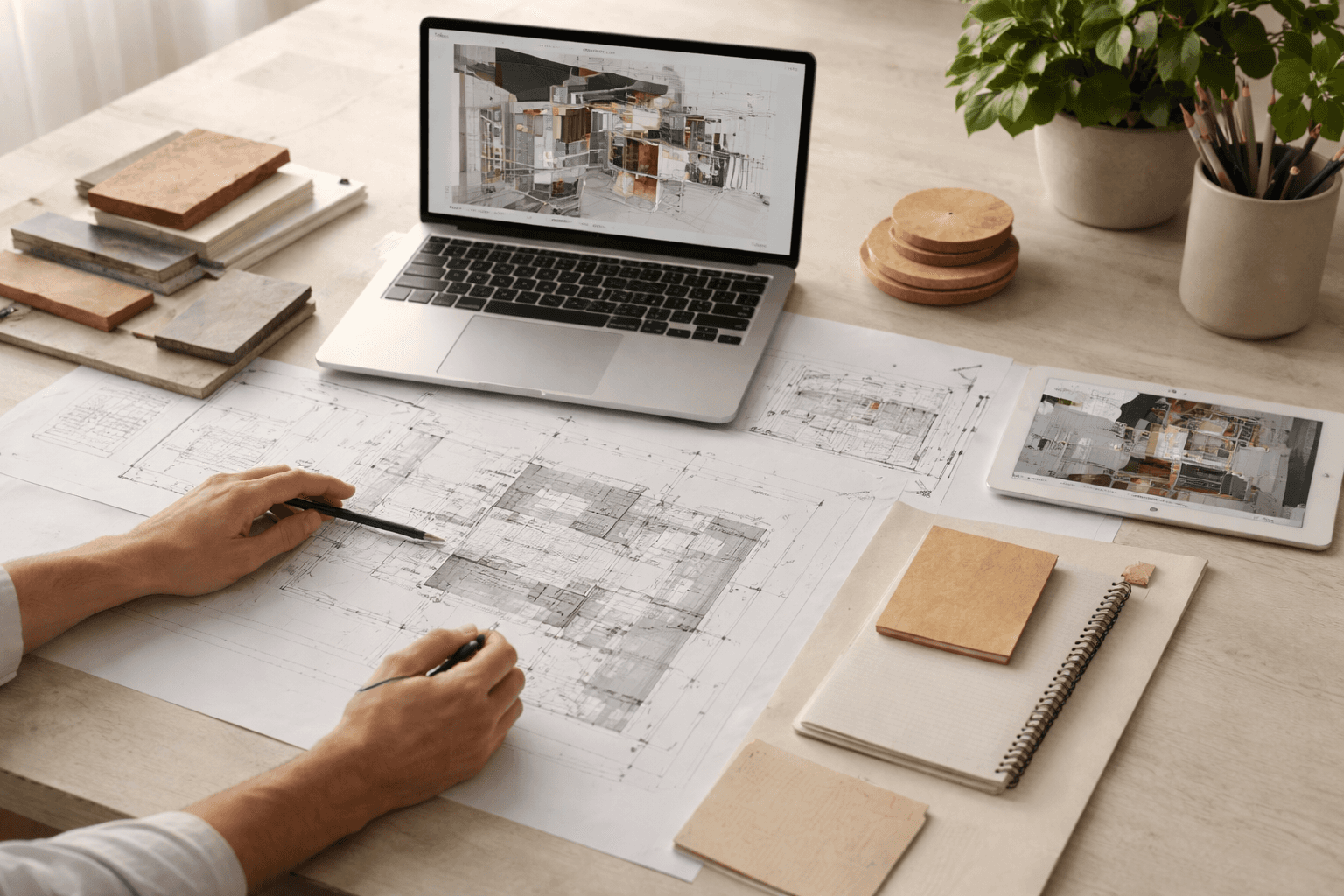 Minimalist Geometric Composition