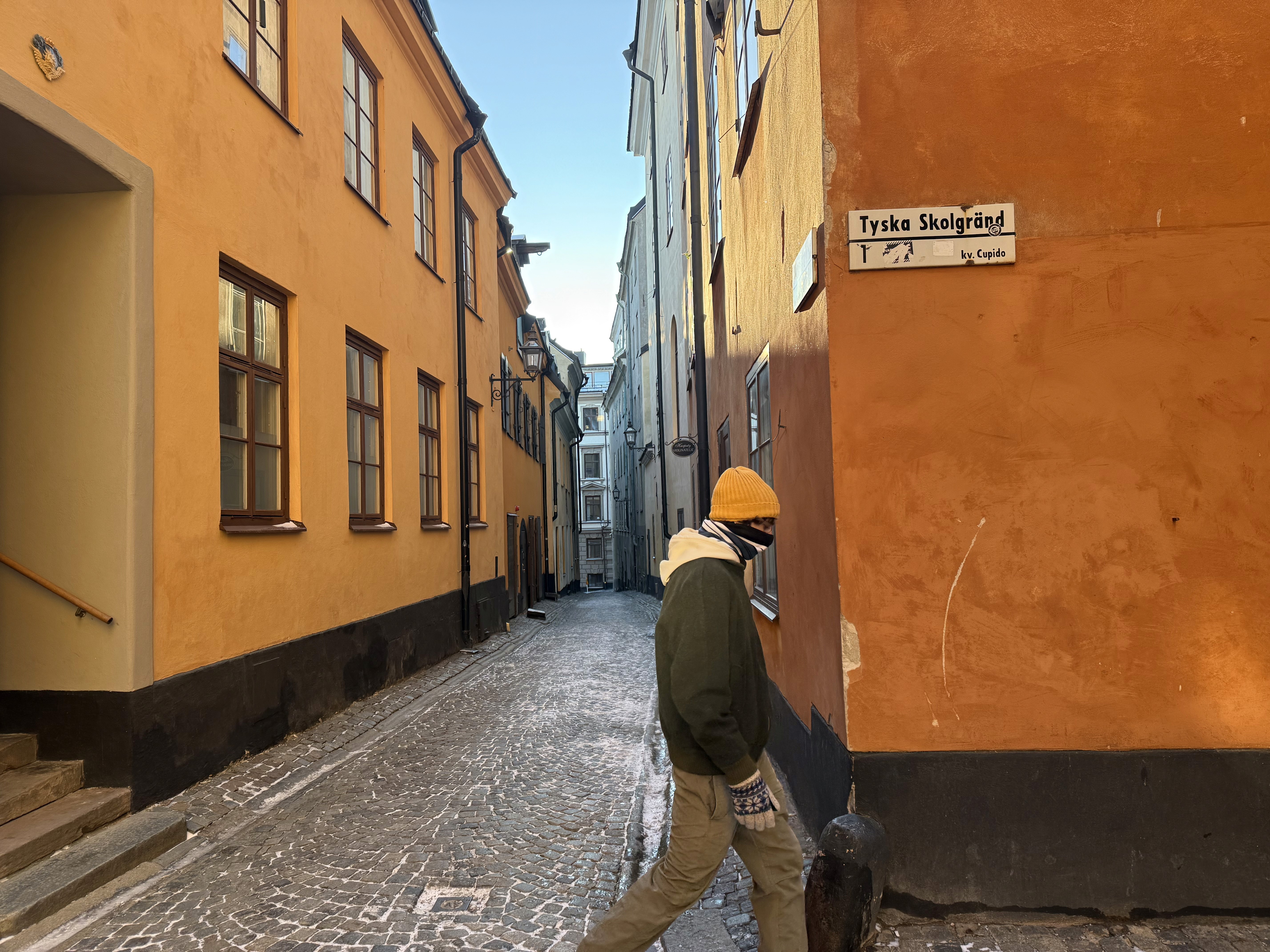 Stockholm street corner