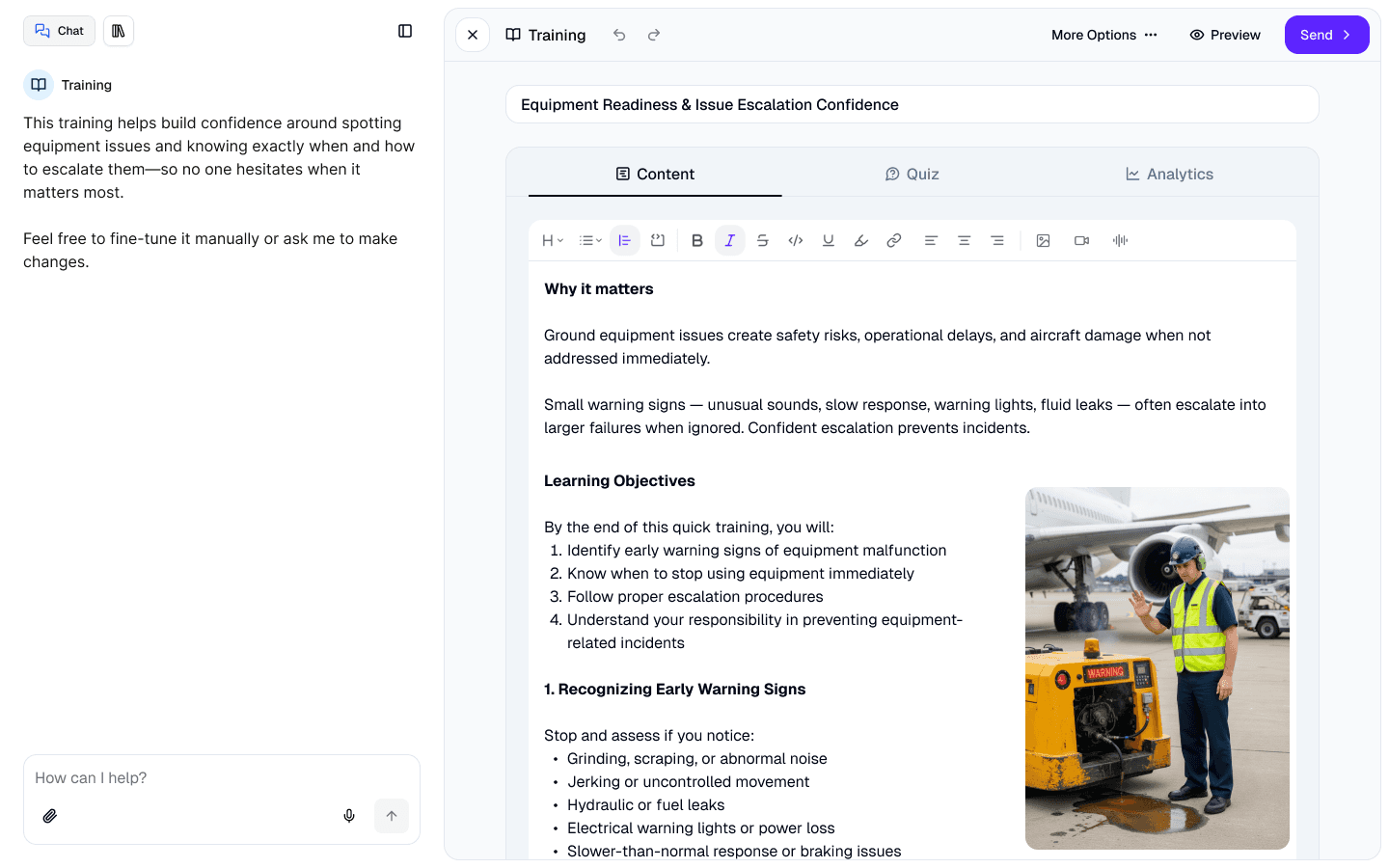 An image of Freelio's budget ui
