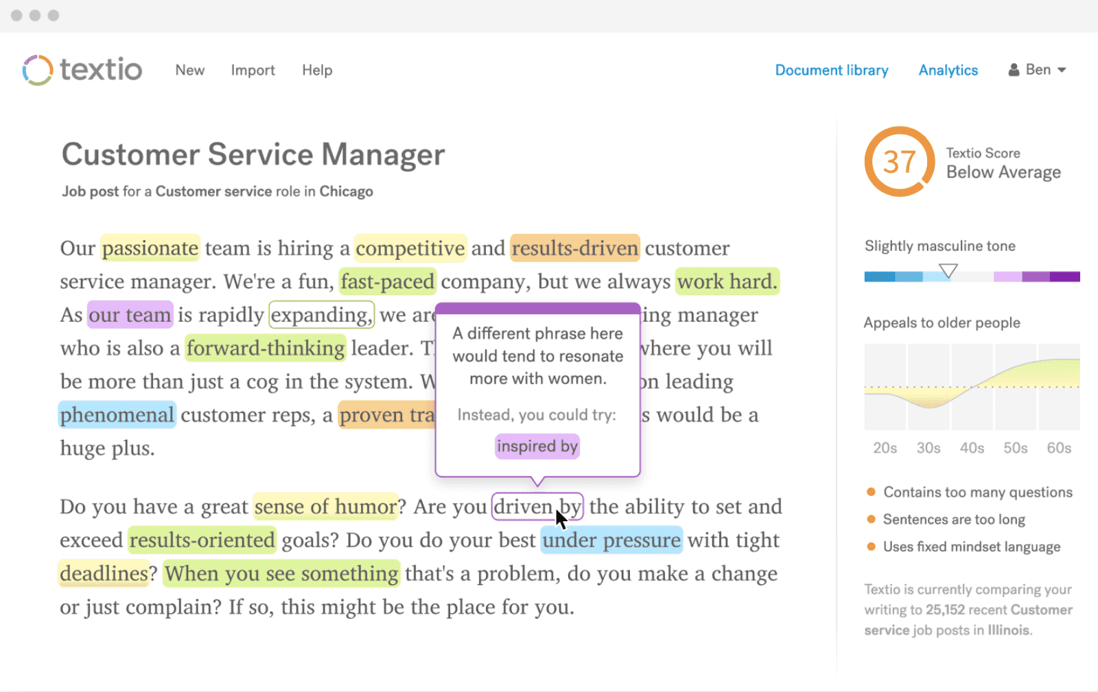 Best Sourcing Tools for Recruiters - Textio