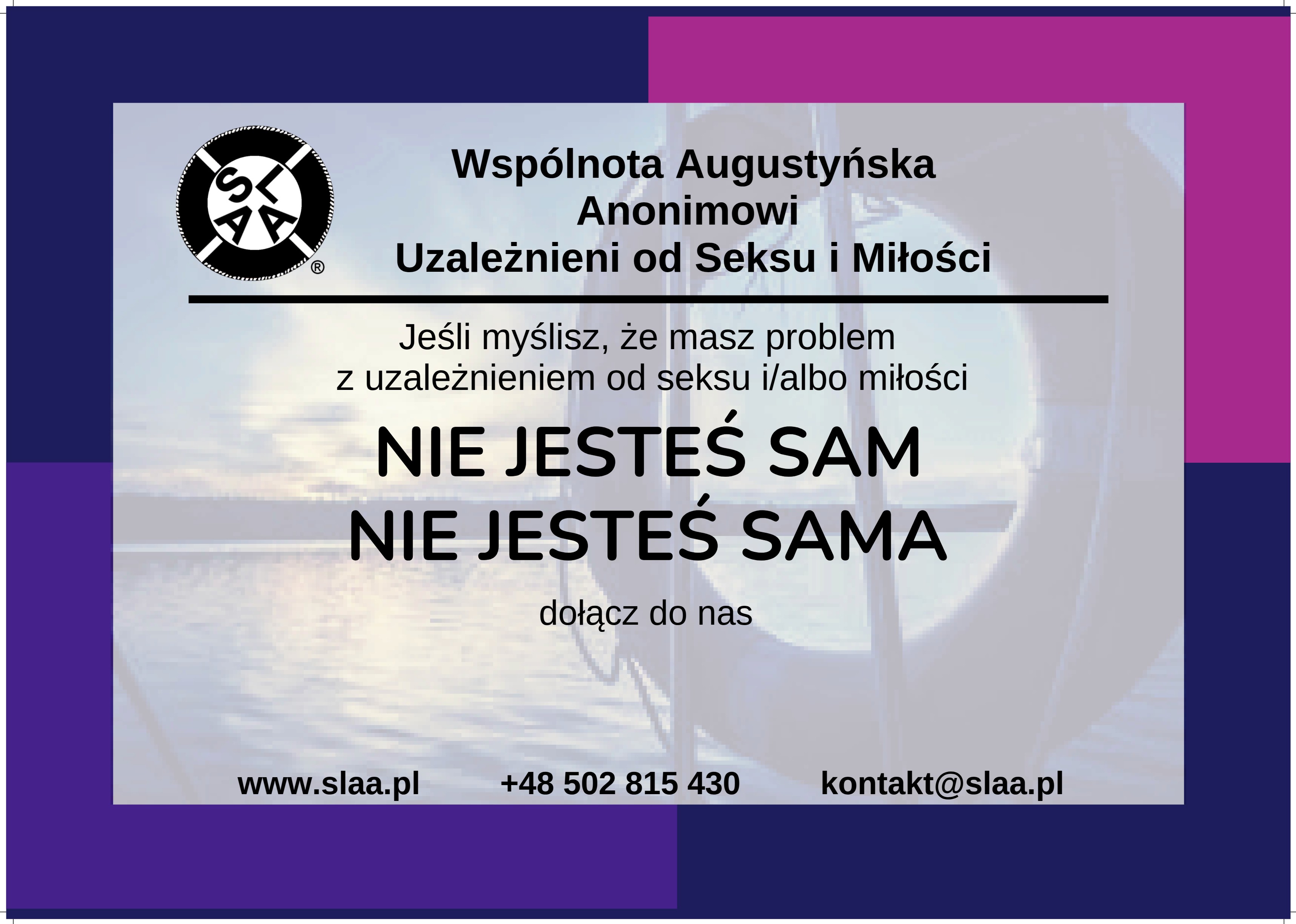 NIE JESTEŚ SAM plakat-1