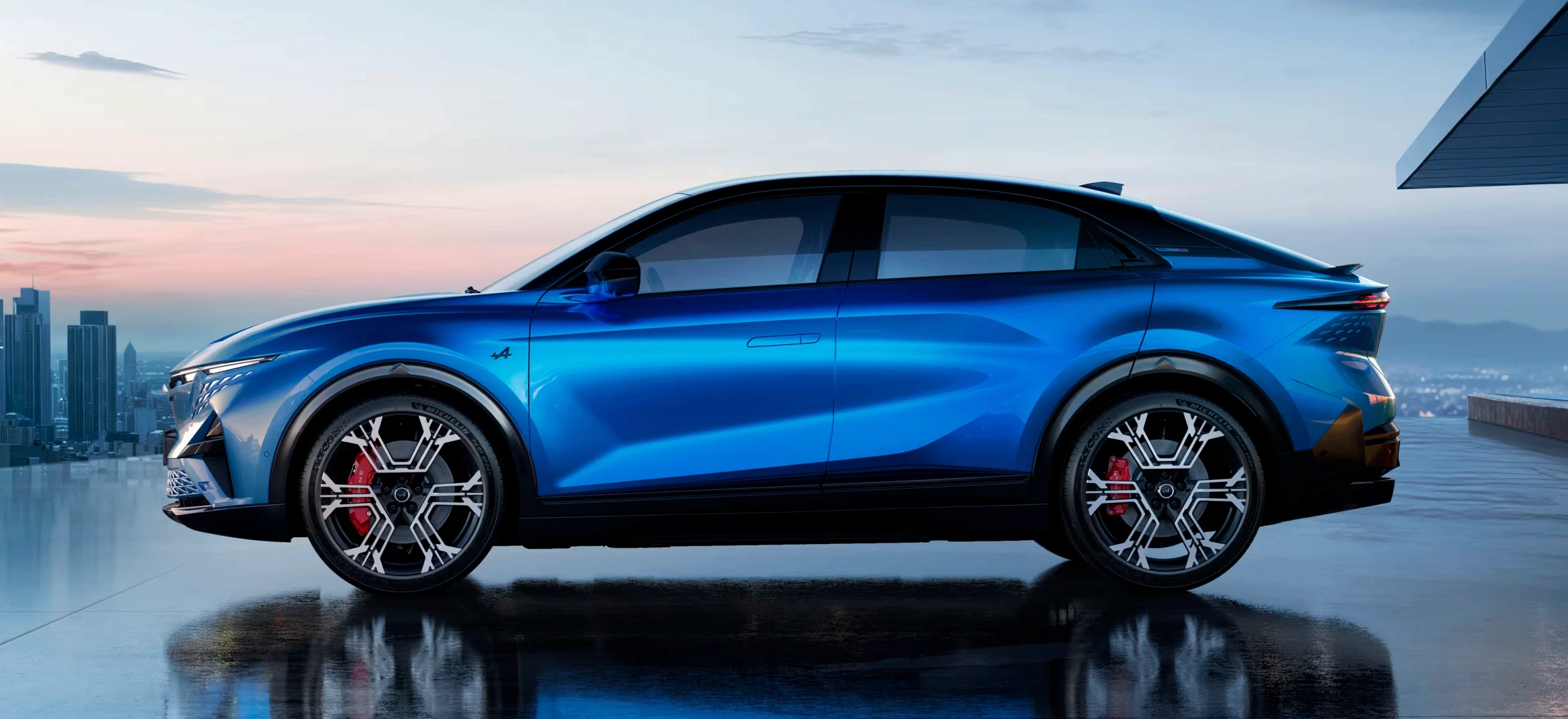 alpine a390 side view