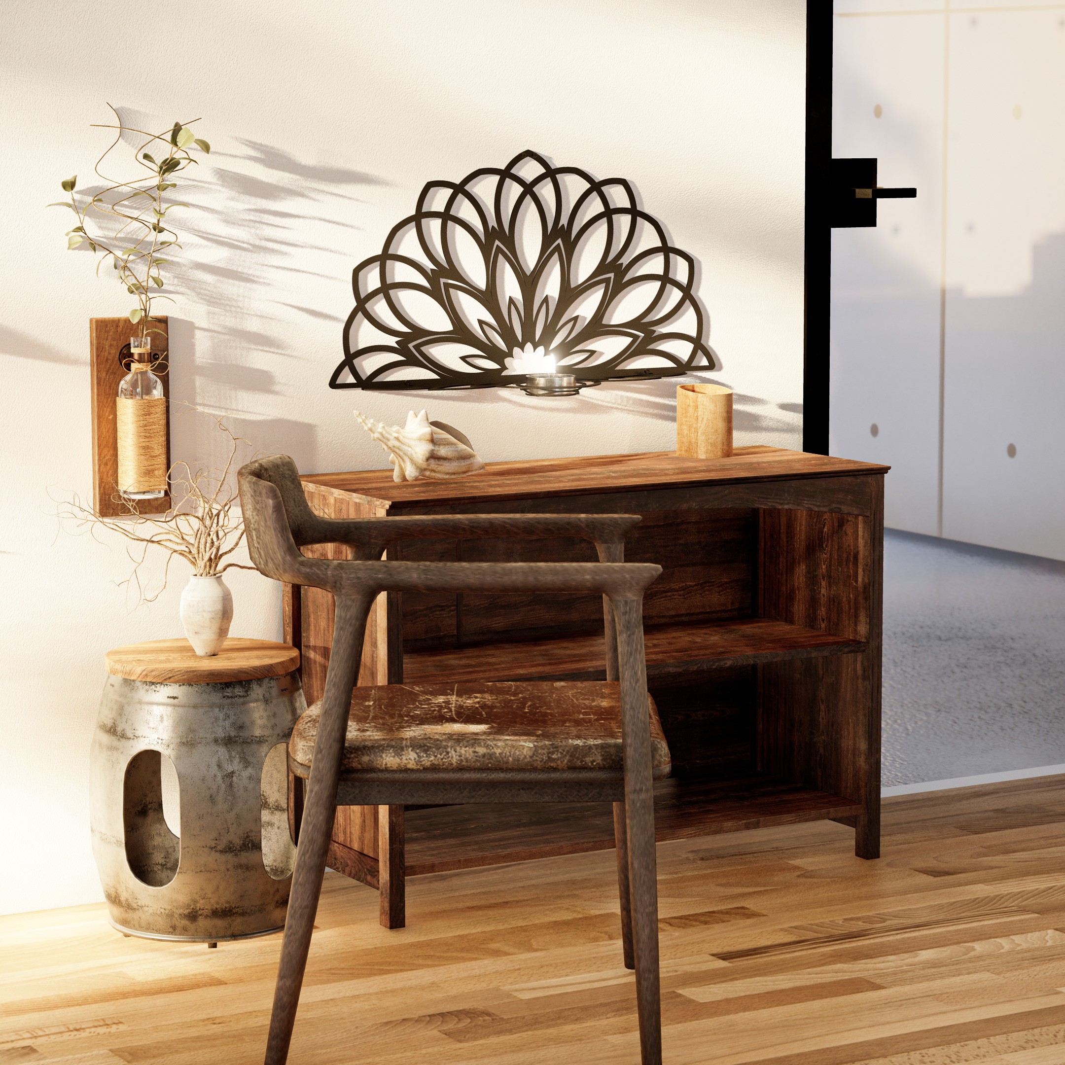 Wall Candle sconce