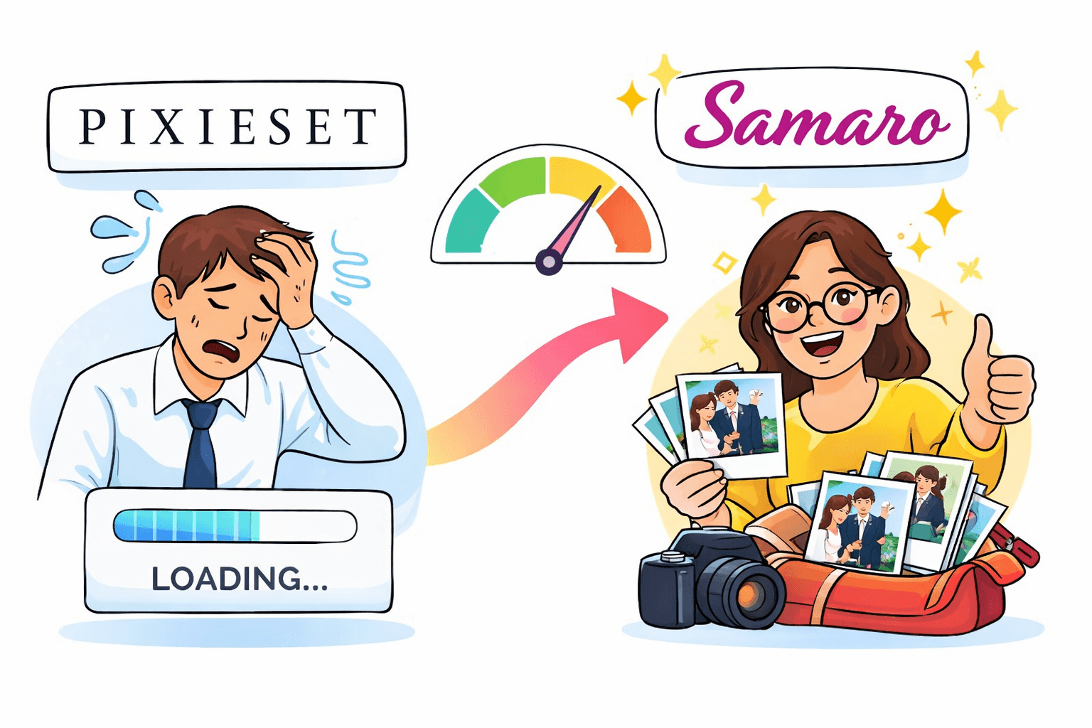 Best Pixieset Alternative - Samaro