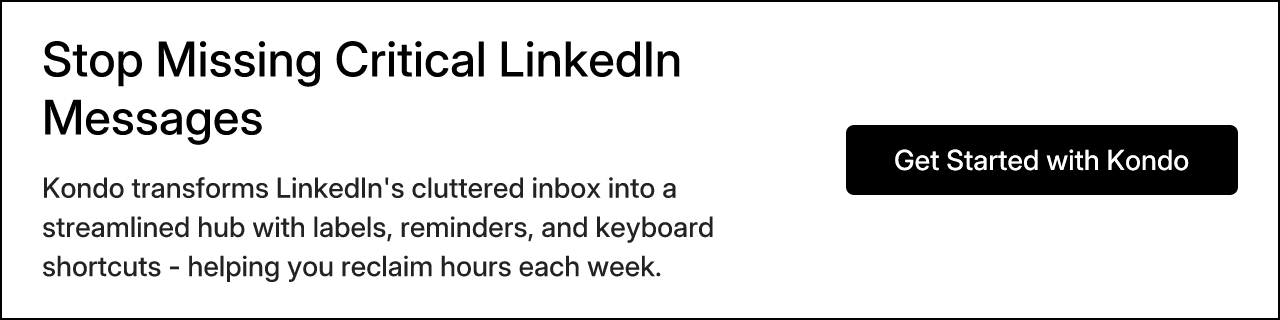 Stop Missing Critical LinkedIn Messages