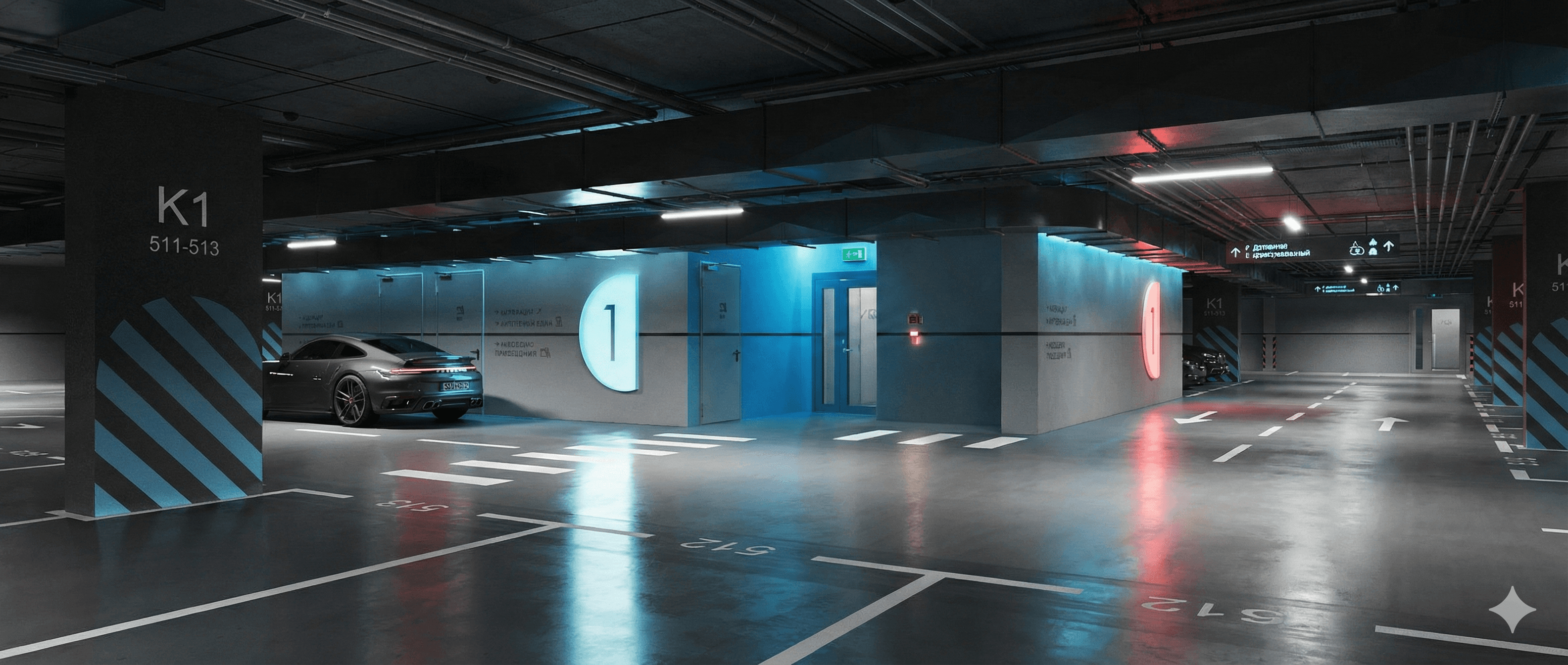 商場室內地台工程：現代購物中心亮面雲石地磚，展示專業商業裝修及優質地台物料效果。