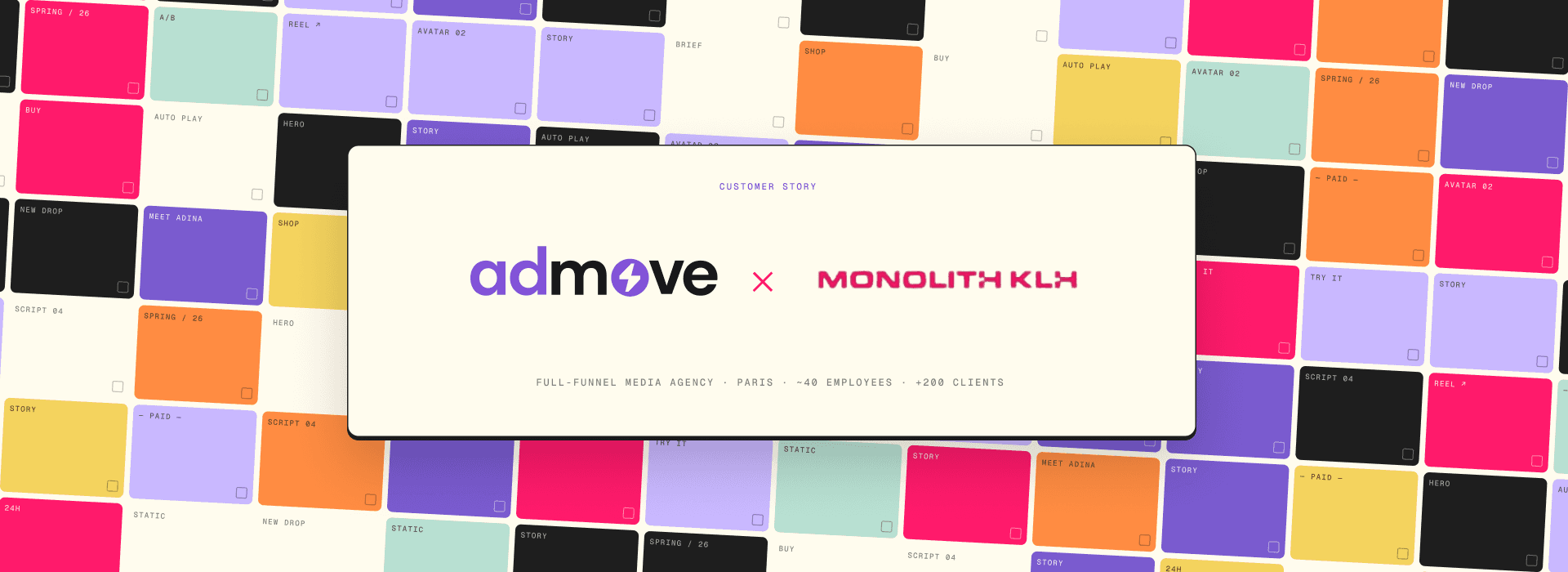 AdMove x Monolith case study
