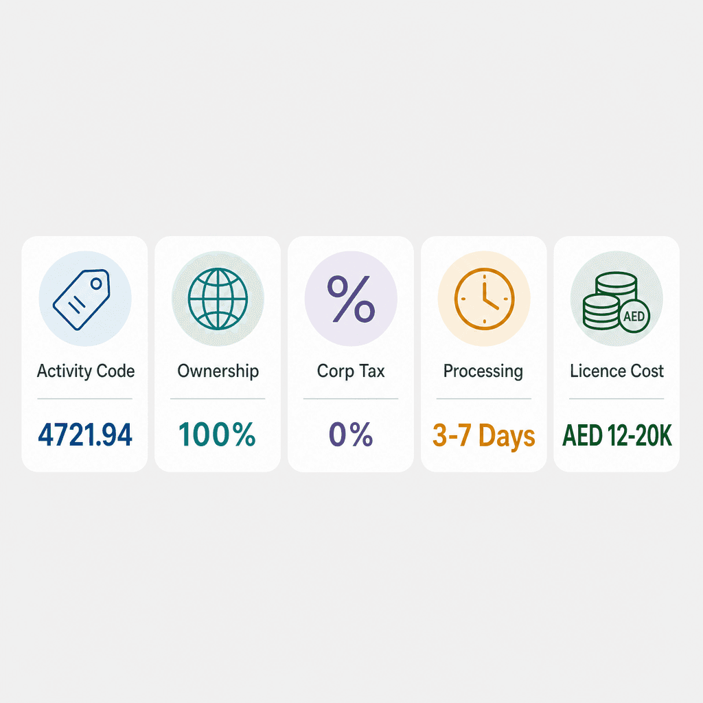 Infographic: Natural Herbs Trading License in Dubai