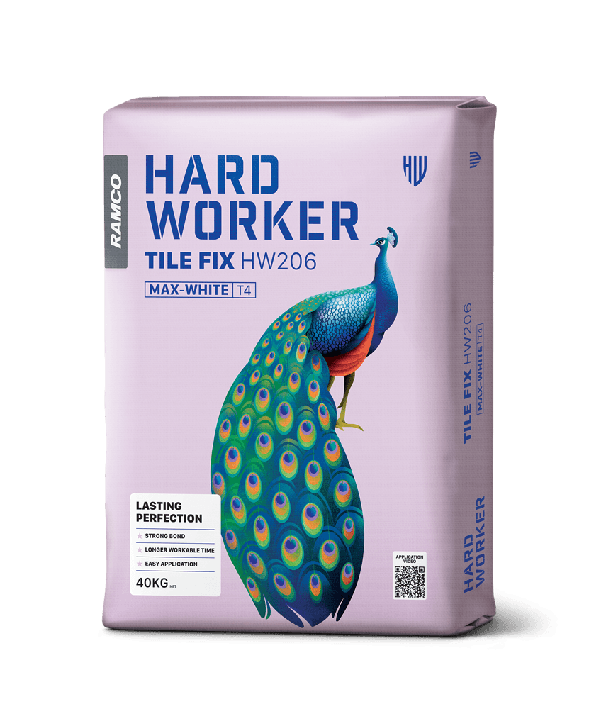 Hard Worker Tile Adhesive - Max-White for swimming pool tiles, glass tiles, etc