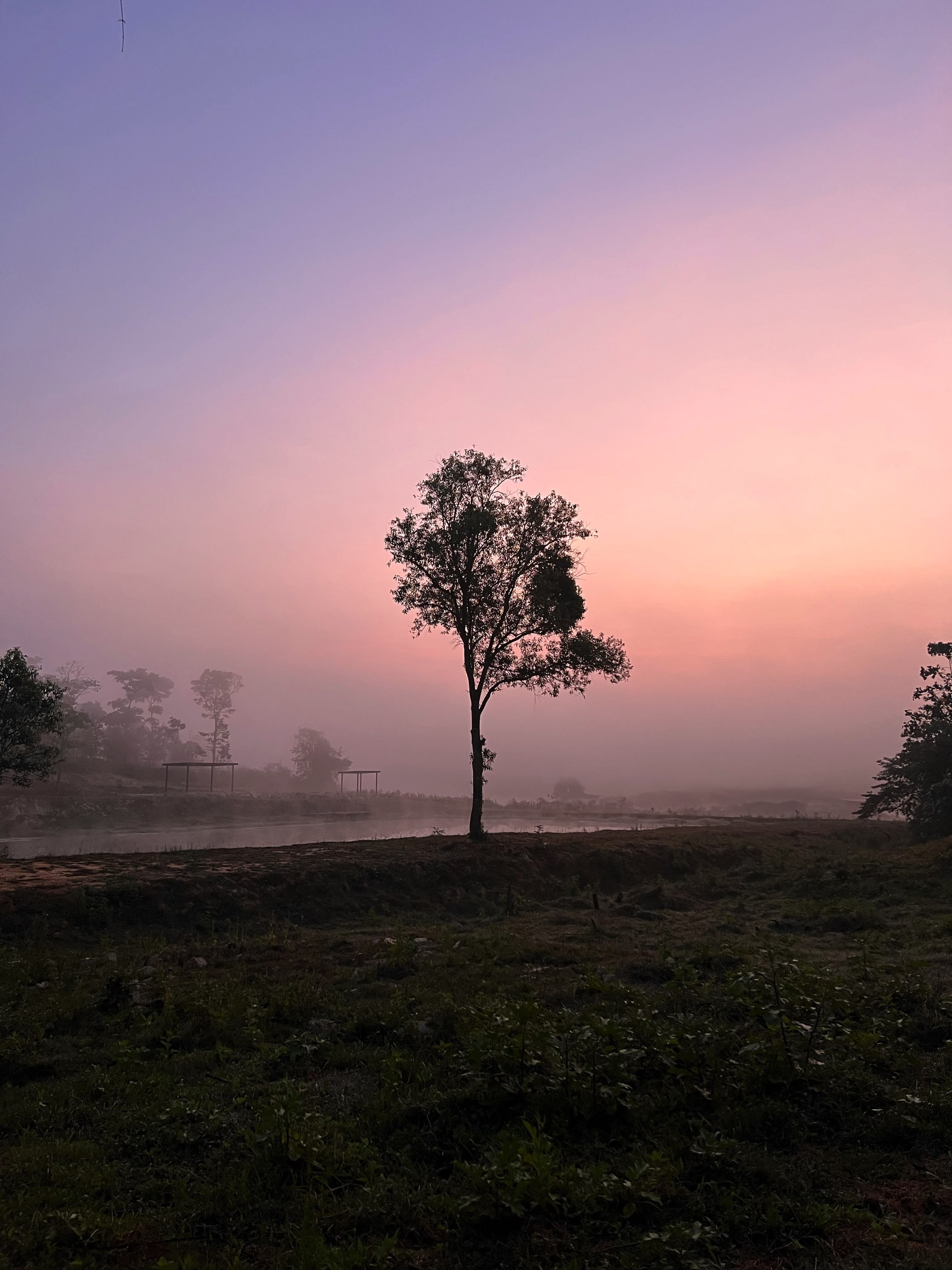 Sunset from Sannidhi eco farms