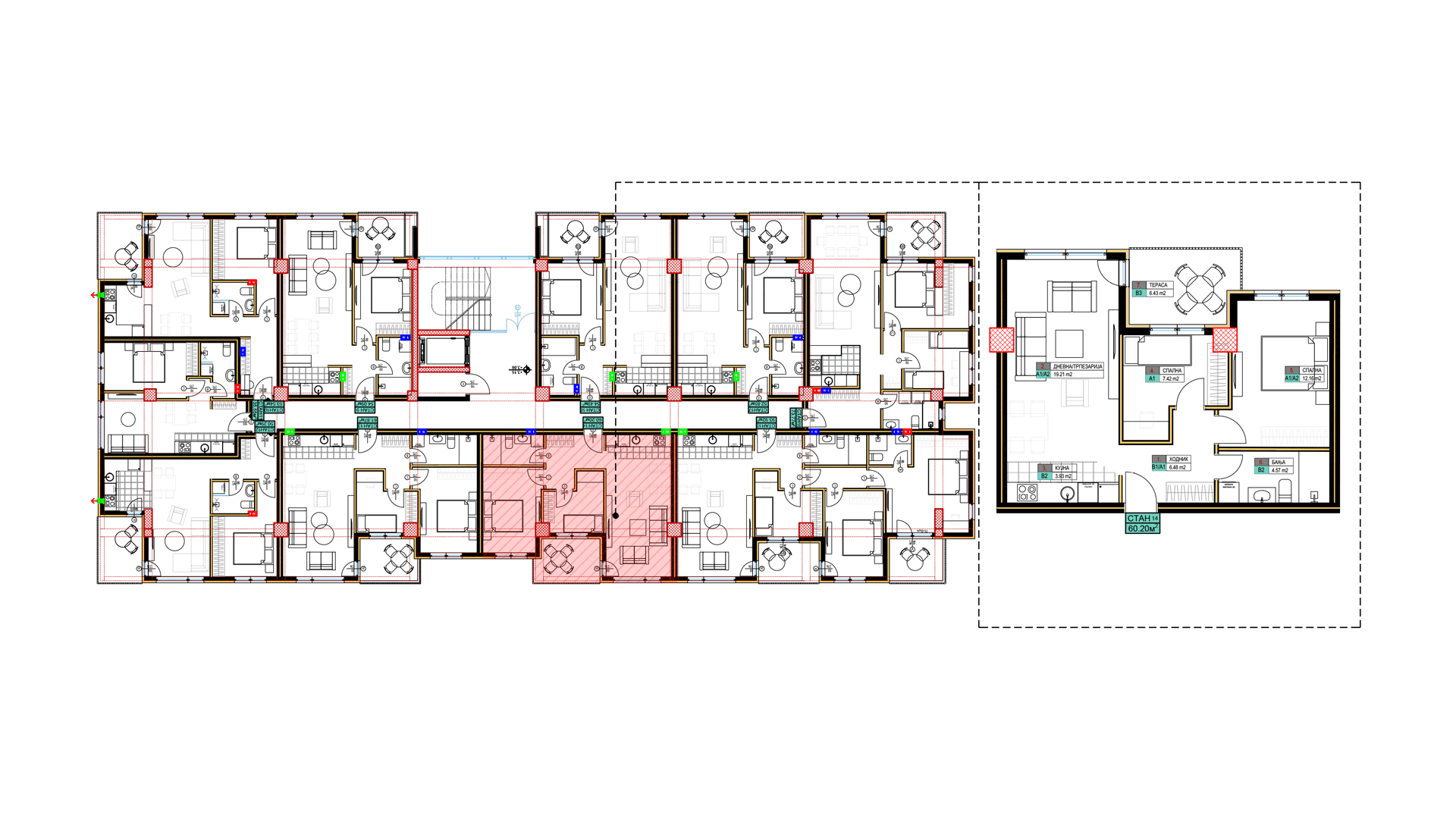 open space living room