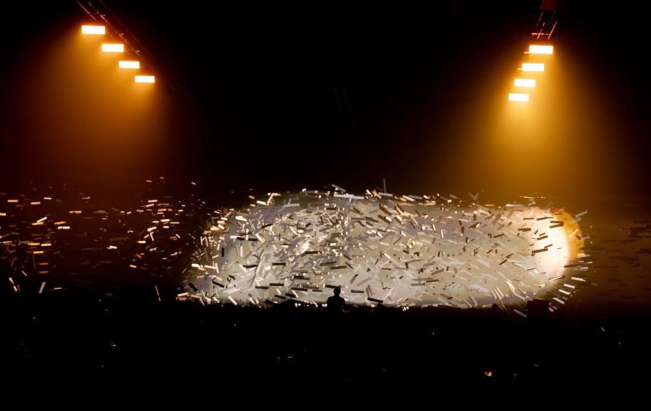 Richie Hawtin performing at Bonusz Festival, Hungexpo, Budapest, 2025. Photo by Johannes Kraemer