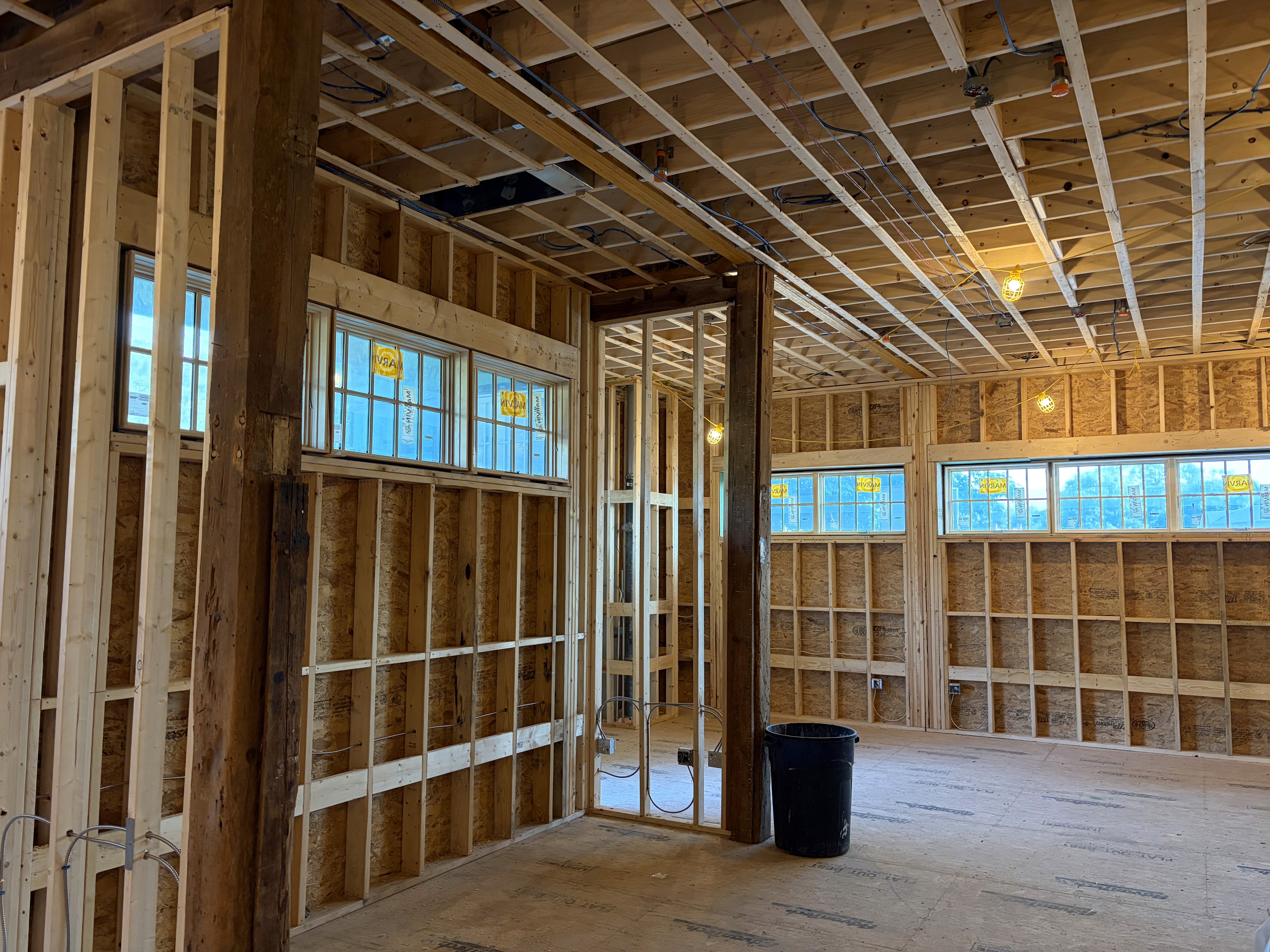 Construction project in progress