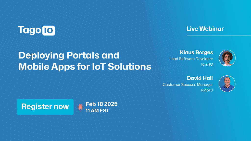 Deploying Portals and mobile apps for IoT Solutions