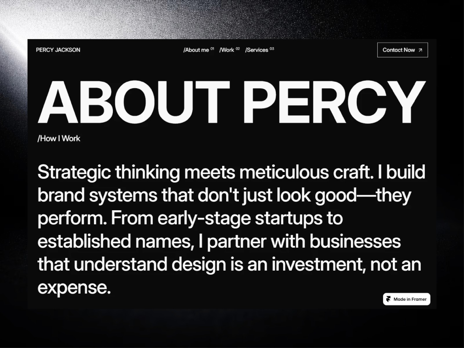 Percy Studio
