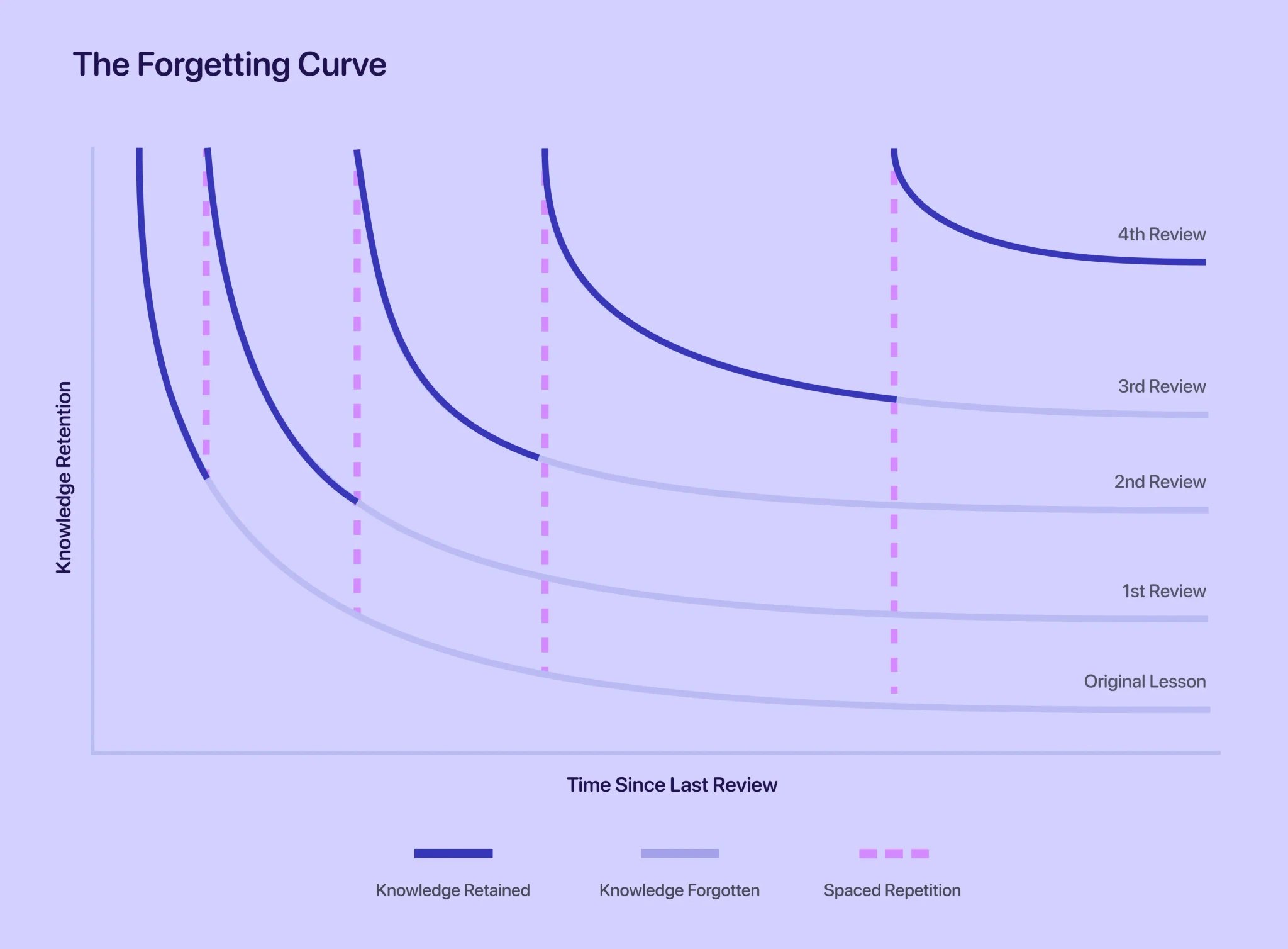 Forgetting Curve Illustration