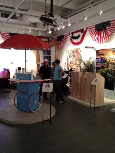 overview of the election exhibition