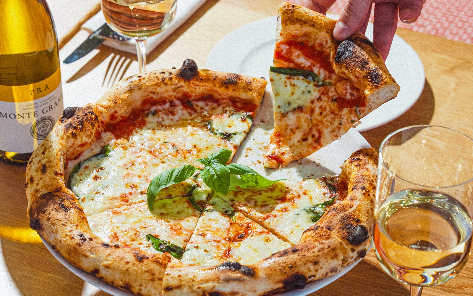 Pizza at Lolli at the The View at the Palm, Dubai