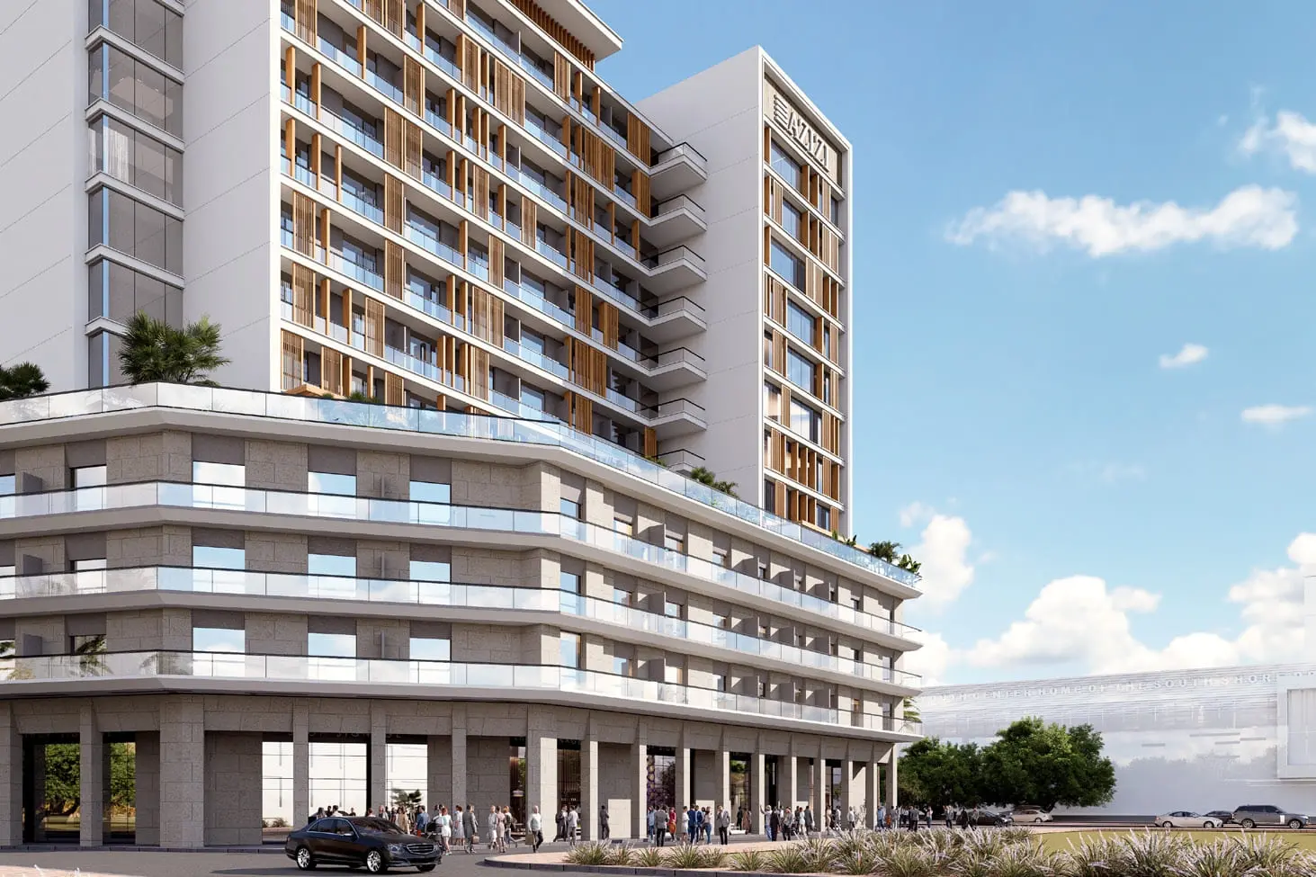azizi lina building view