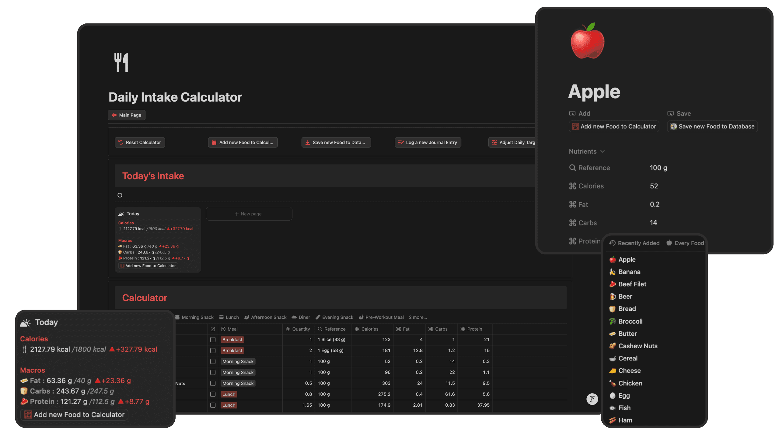 Calorie Tracker