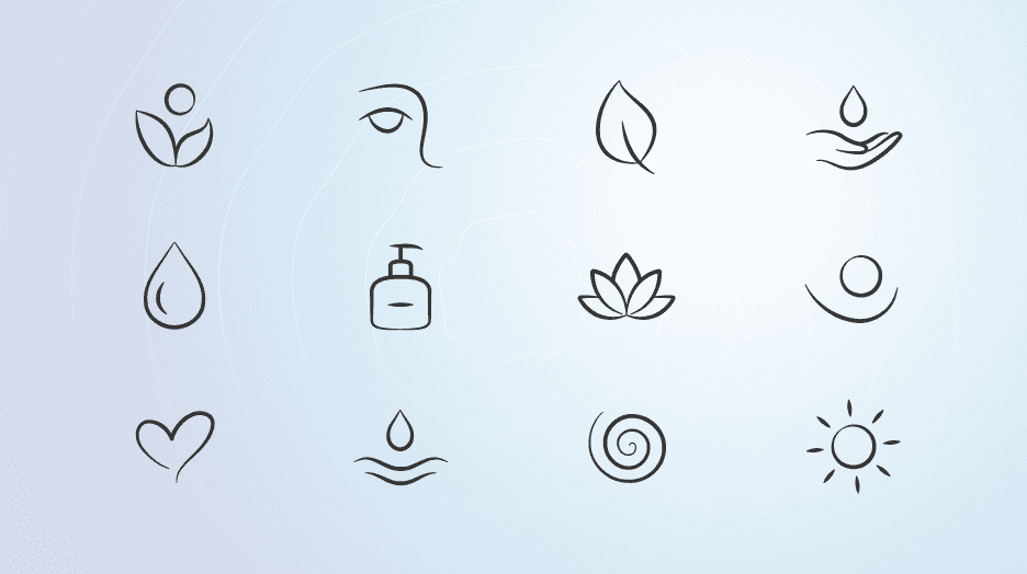 Screenshot of a collection of icons