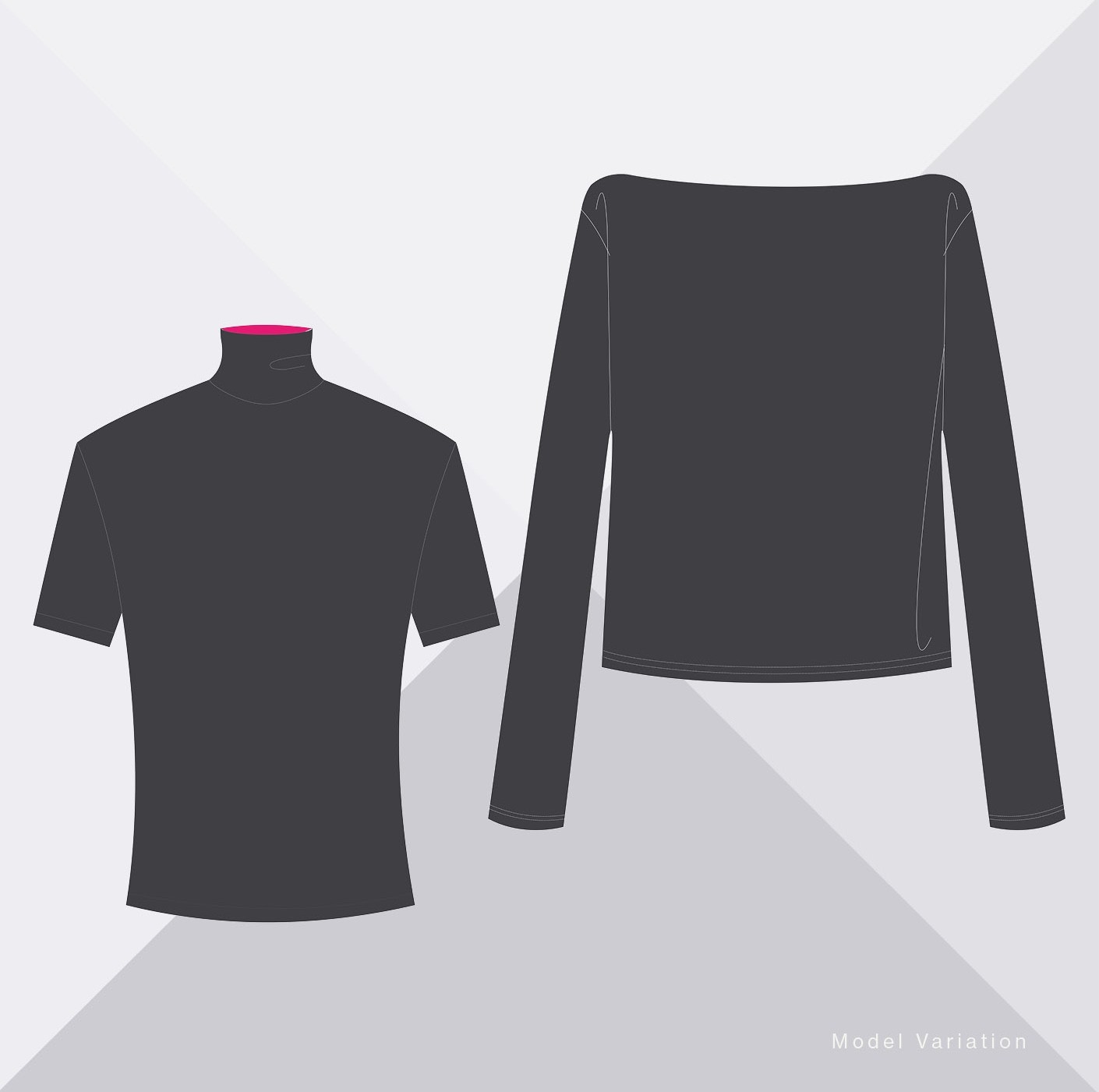 Basic Knitwear Pattern Nested Block