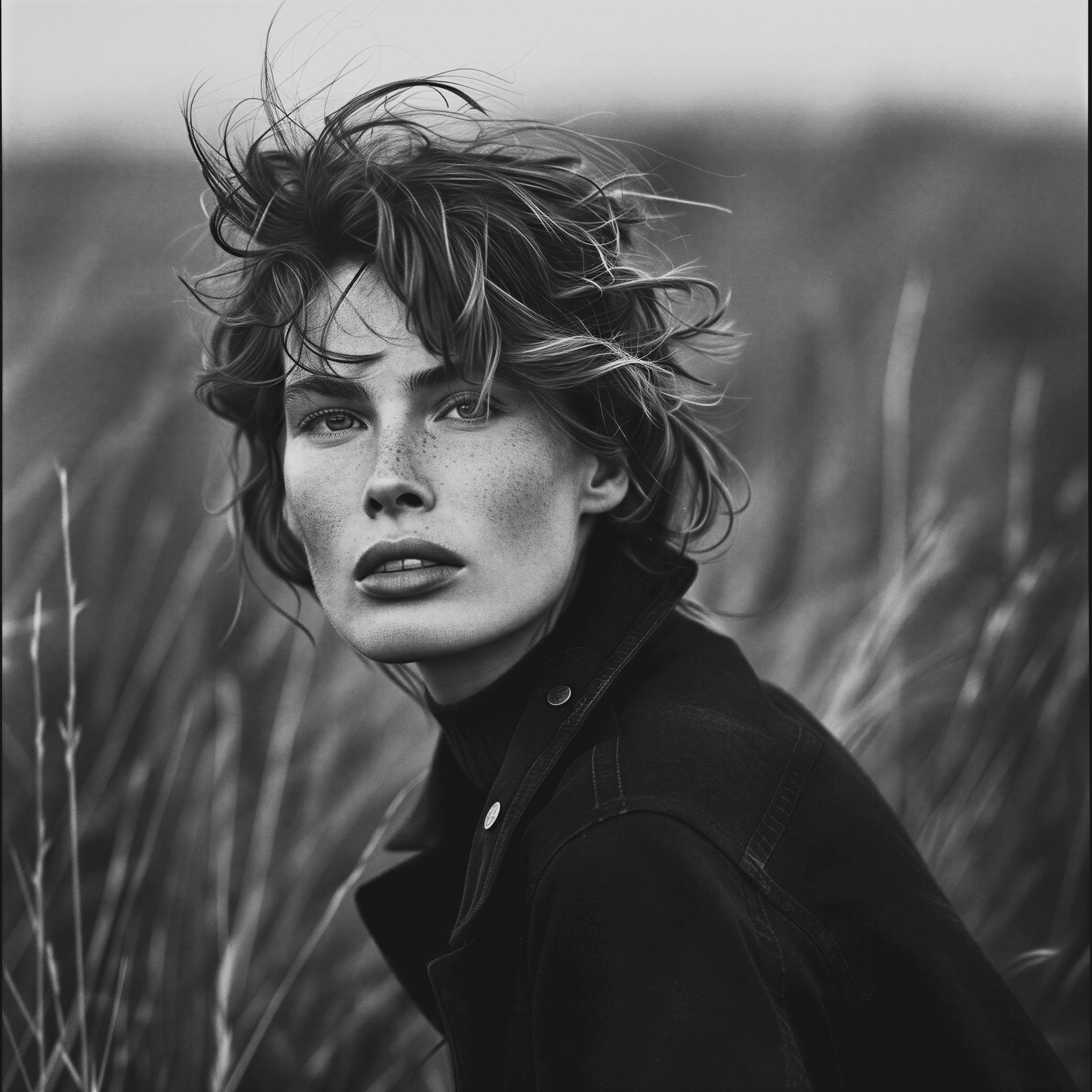 A tour van parked on a rocky ground