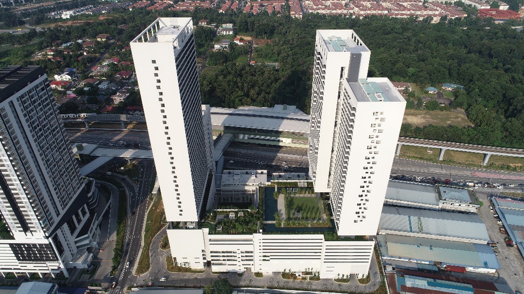 Exterior view of The Sqwhere project by Asima Architects