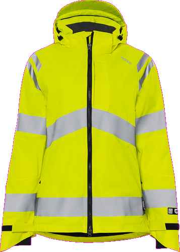 Werkbroek dames maat 38 bij Vanatex — FRISTADS Hogezichtbaarheids dames shelljack klasse 3 4681 GLPS