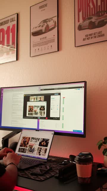 Behind the scenes at a creative workstation