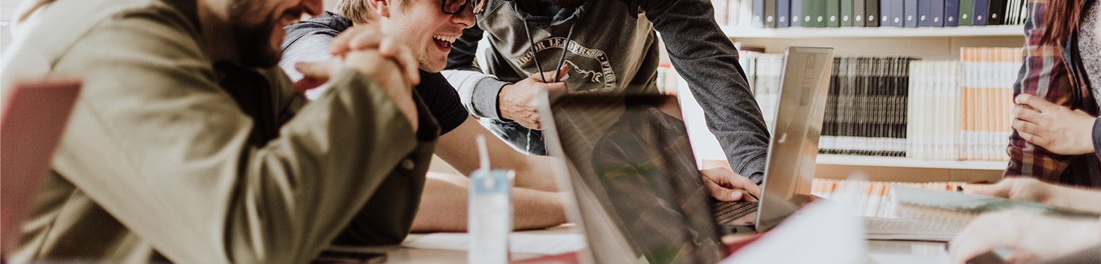Collaborating together in a conference room
