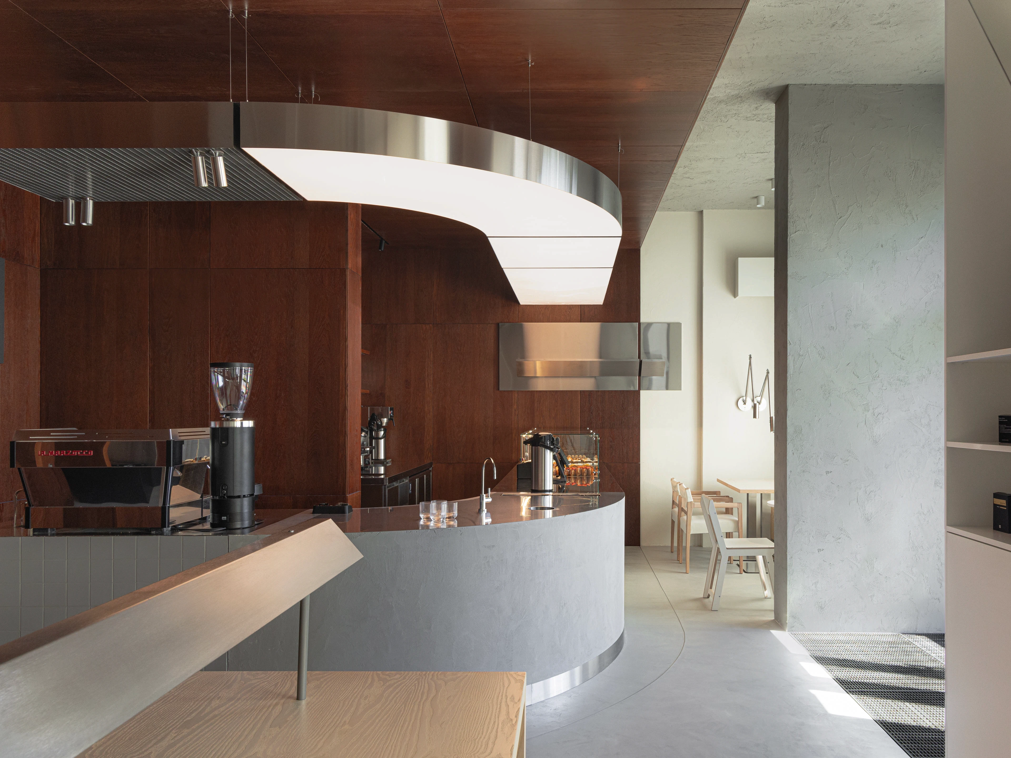 Team members working