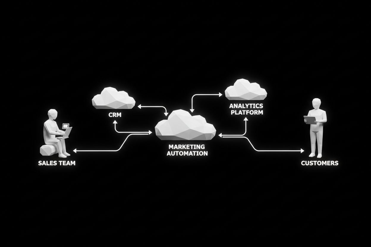 Data flow between tools and people