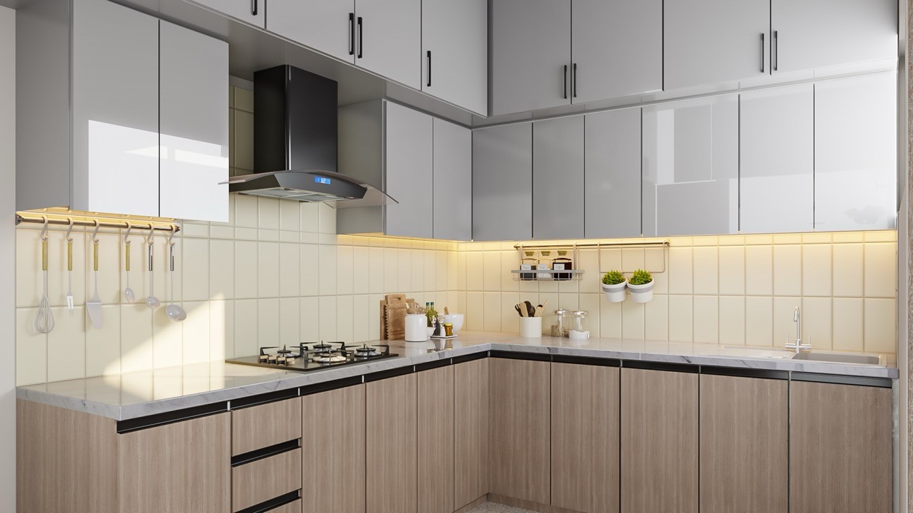 Modern Interior Apartment Rennovation With Vibrant Highlights