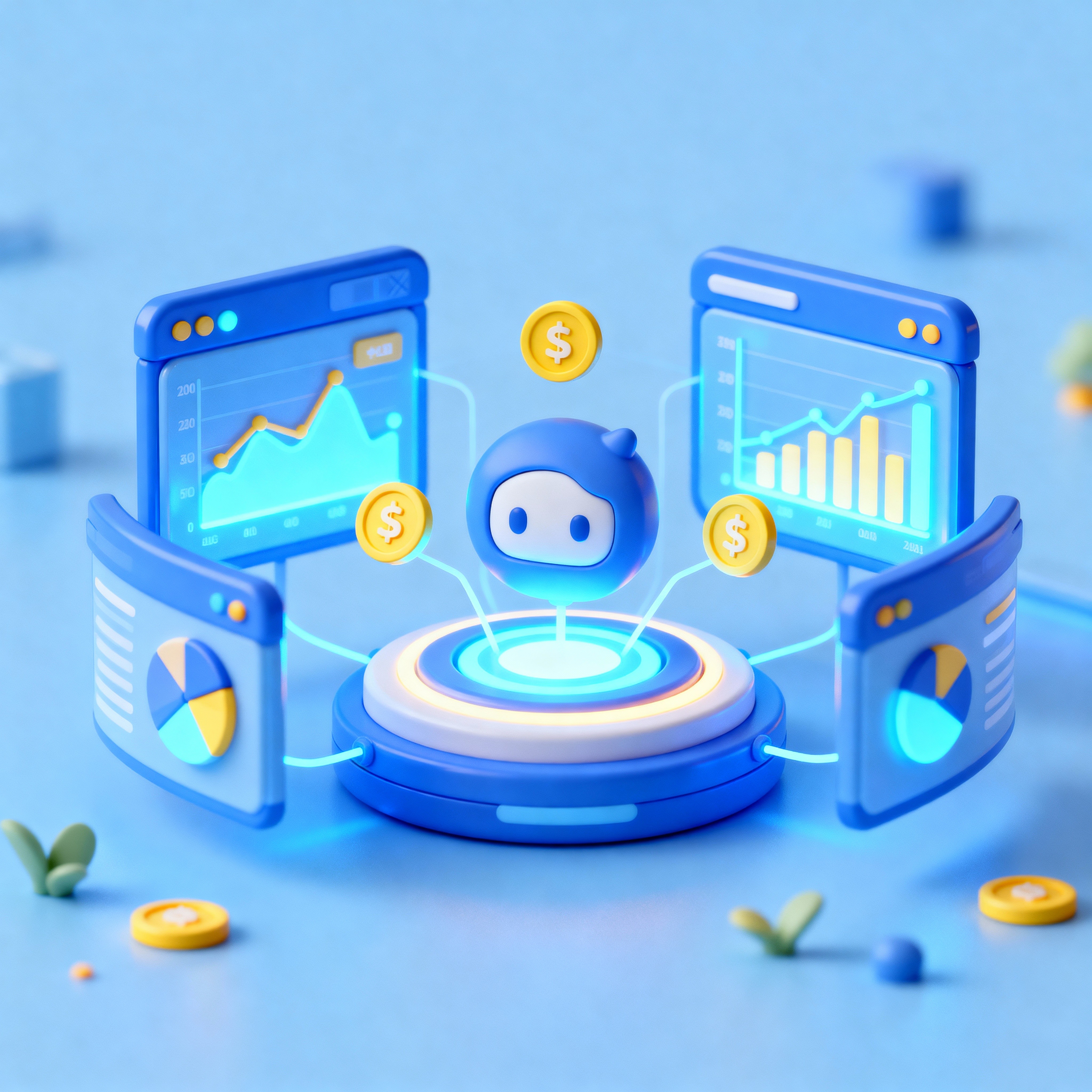 A winding road cuts through rocky terrain, surrounded by patches of green grass and illuminated by sunlight.