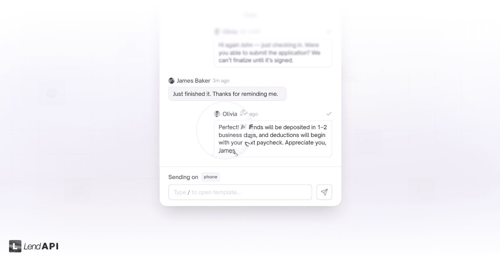 LendAPI Launches Direct-to-Device Texting Platform