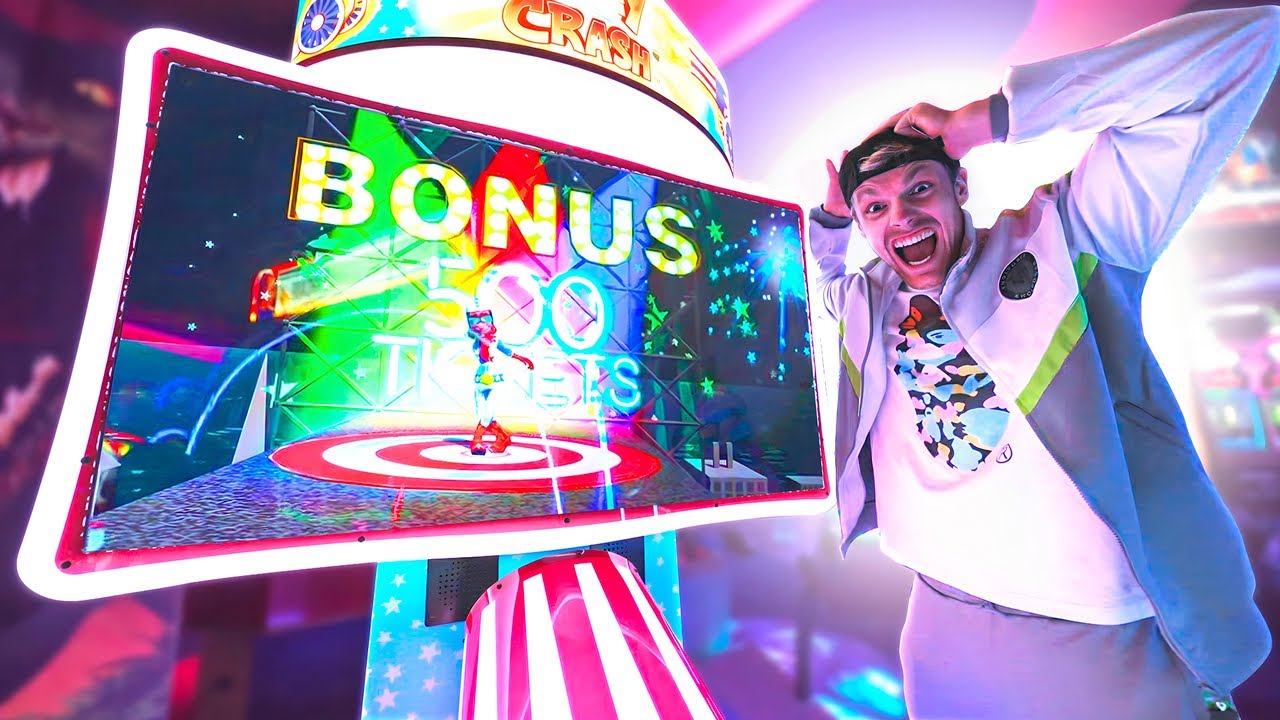 MEGA JACKPOT IN ARCADE HAL! #3672