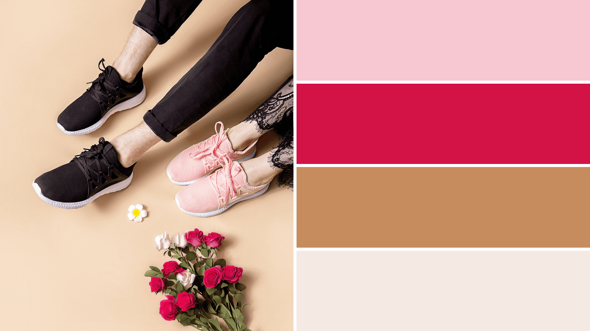 Dusty Reds: Rose, Cherry & Mocha color palette for email design