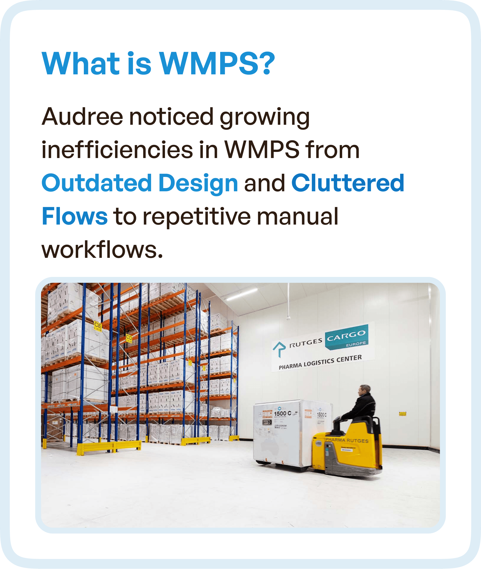 Warehouse Management System (WMPS) description