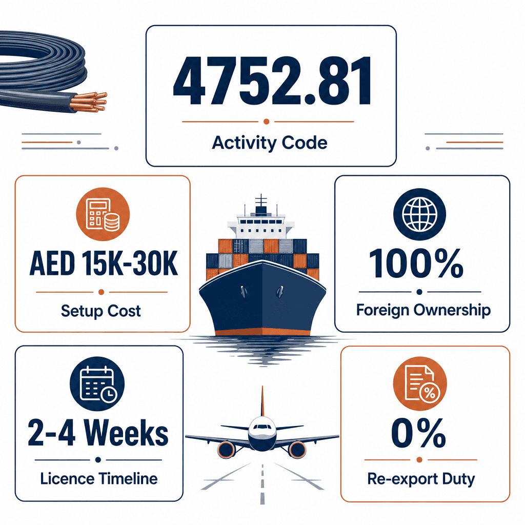 Infographic: Start a Metal Wires Trading Business in Dubai