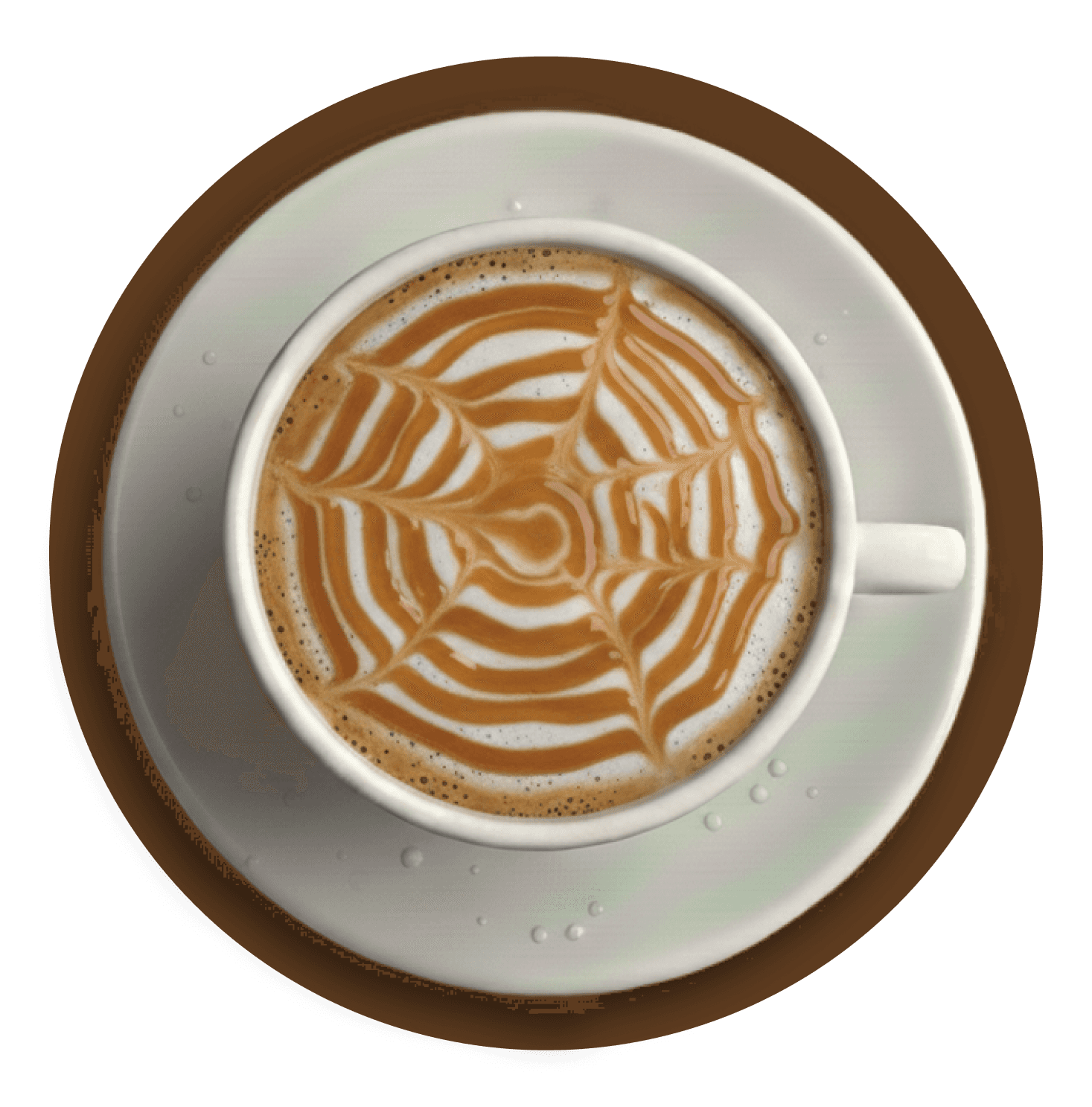 Caramel sweet coffee