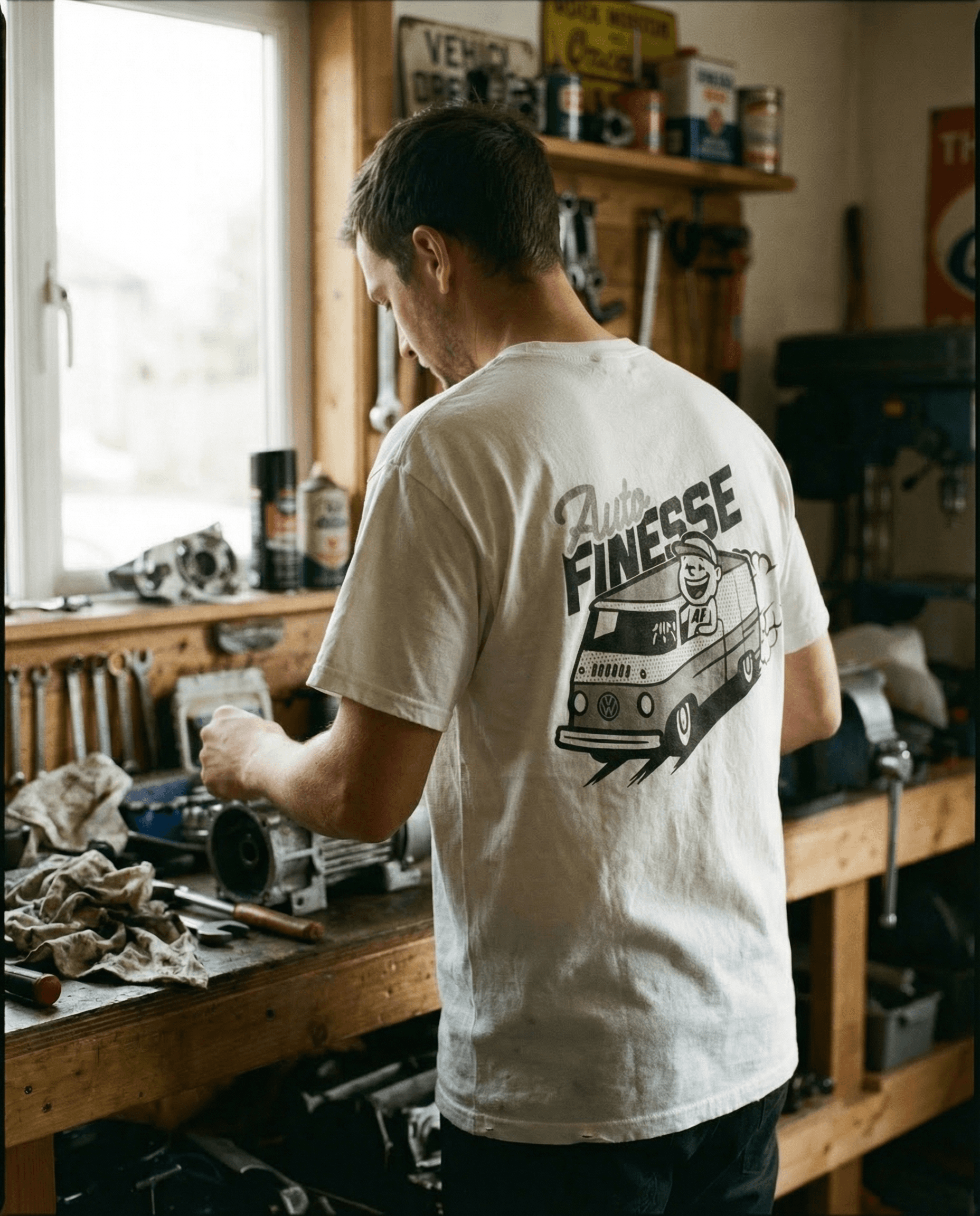 Streetside billboard with flyposters of the Batch.Works brand and illustrations