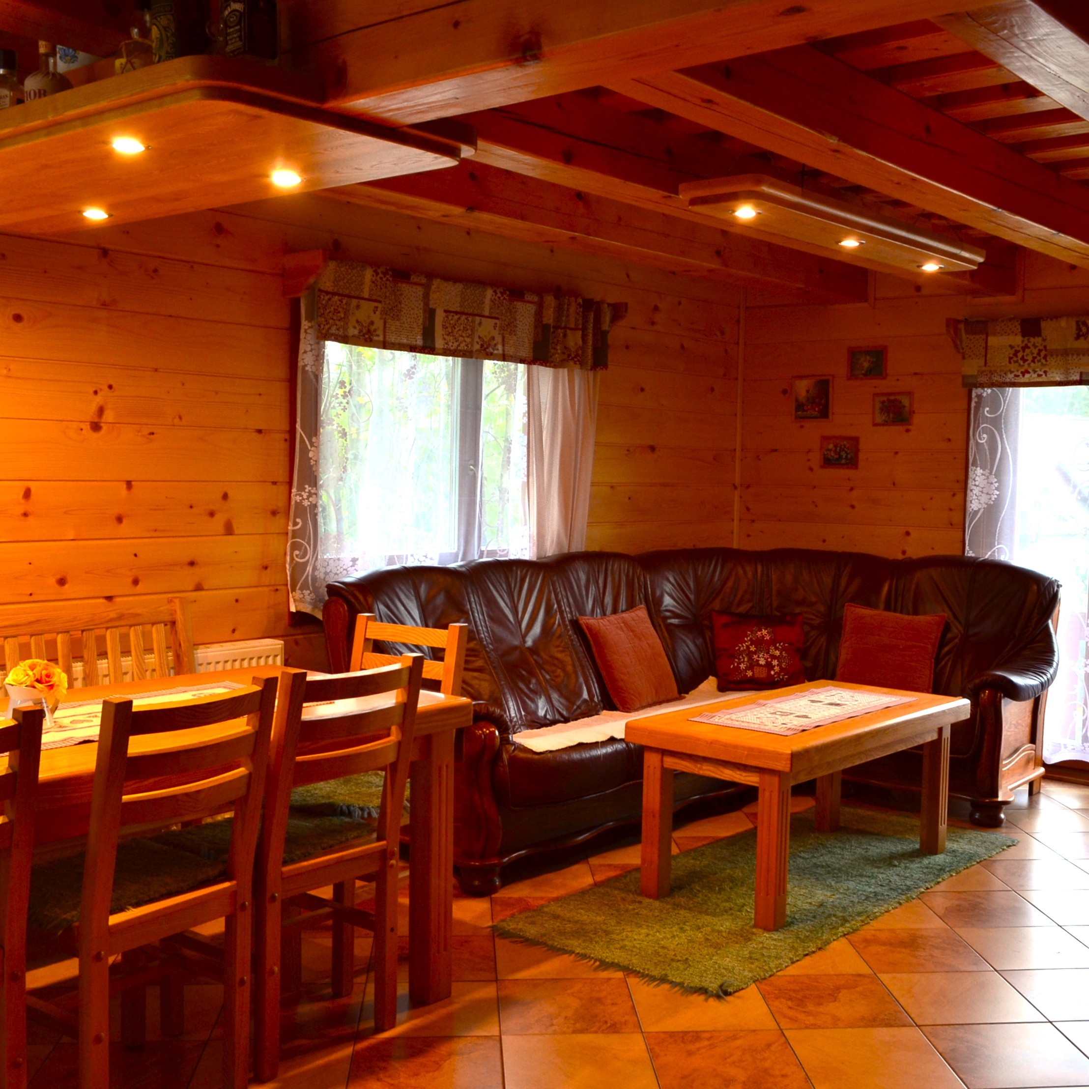 spoločenská miestnosť chata Matúš