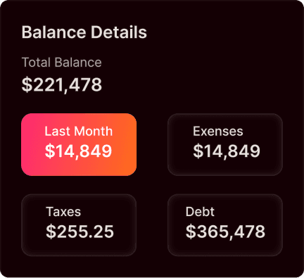 A screenshot displaying balance details on an iPhone, showcasing financial information clearly and concisely.