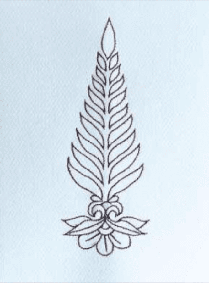 herd of sheep on road painting