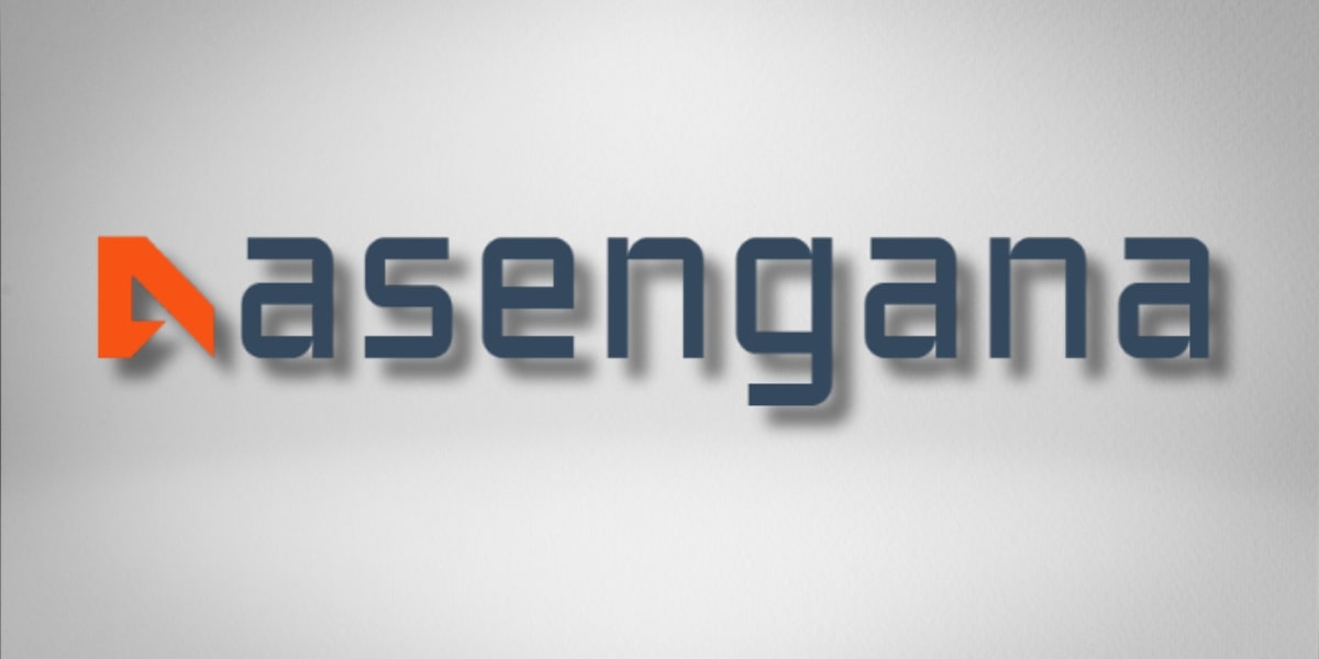 Logo of Asengana, a writing platform for serious fiction writers focusing on worldbuilding, structure, and long-term storytelling.