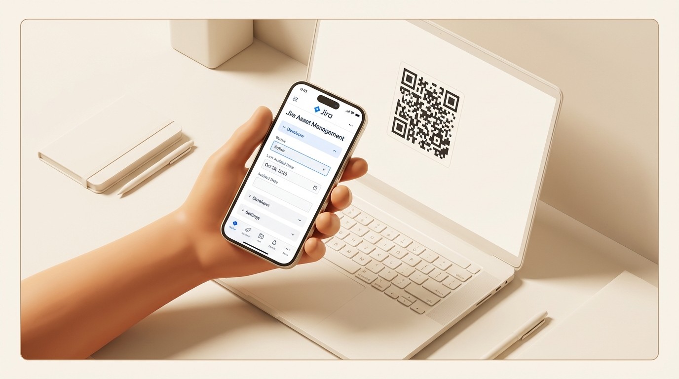 QR code scanning into Jira eliminates manual data entry errors during physical audits