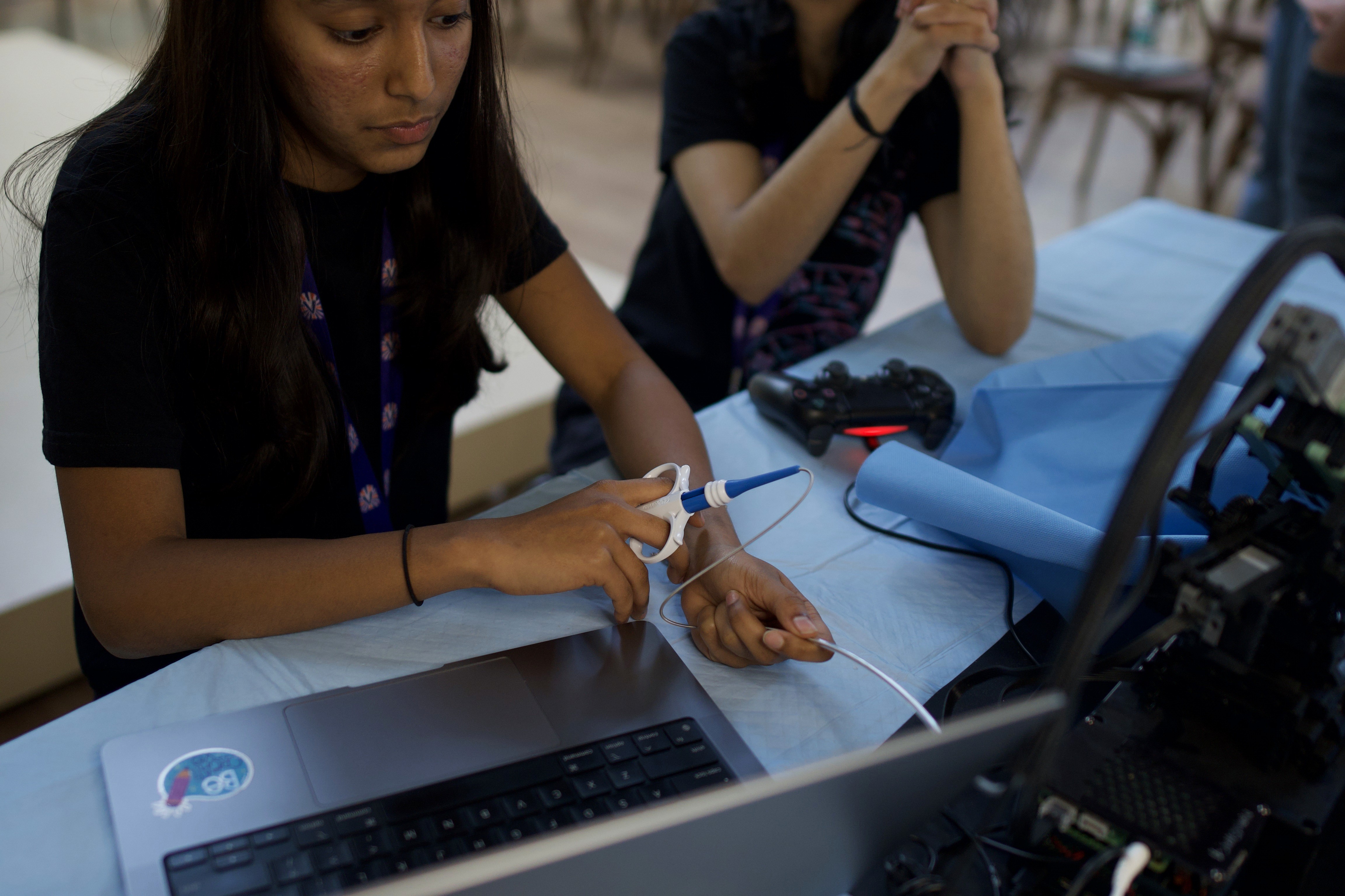 AI Application for a model developed by IB MYP Students