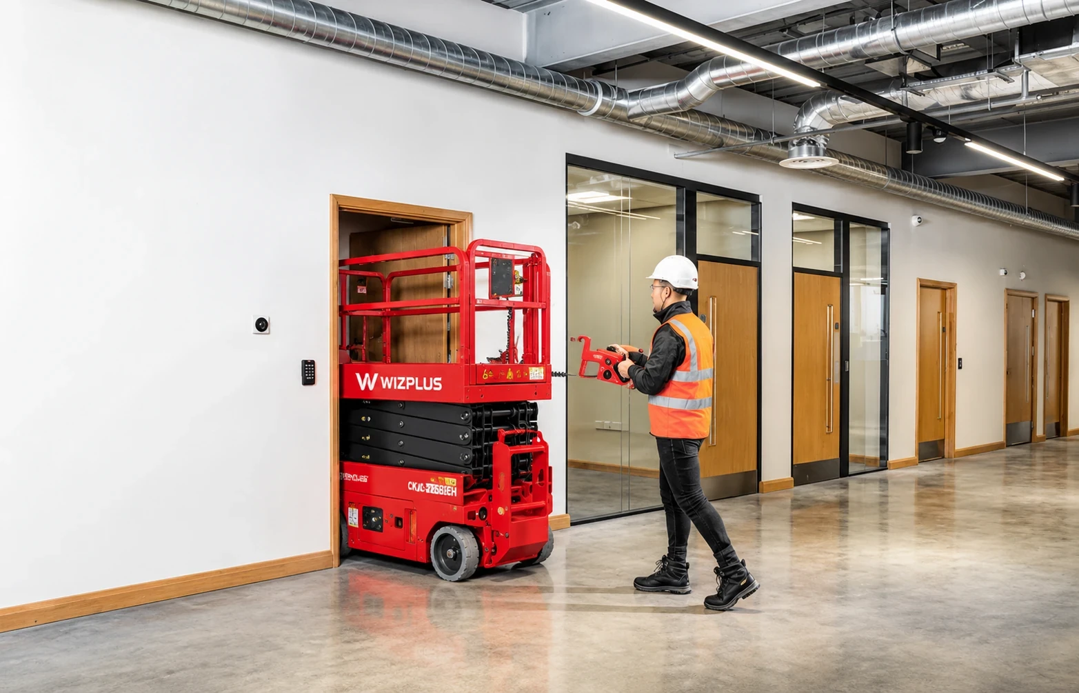 Will a Scissor Lift Fit Through a Standard Door