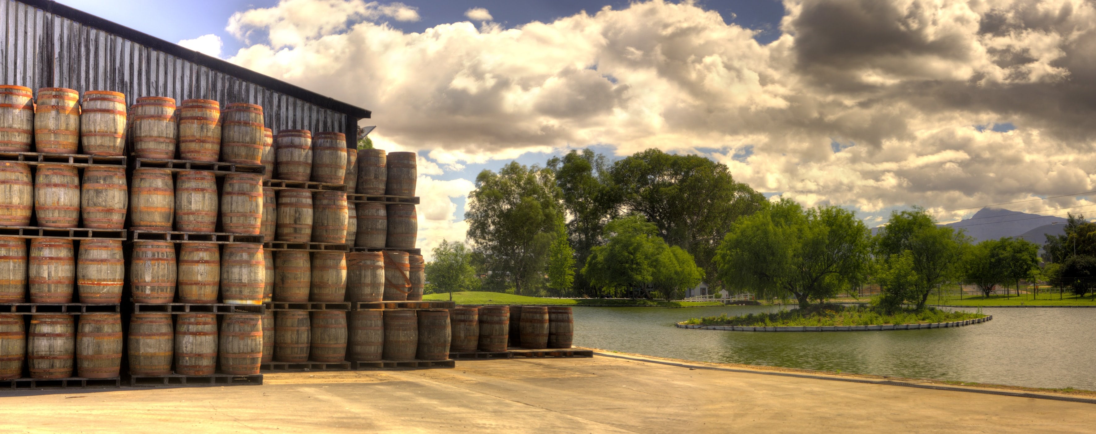 whisky distillery in south africa barrel storage